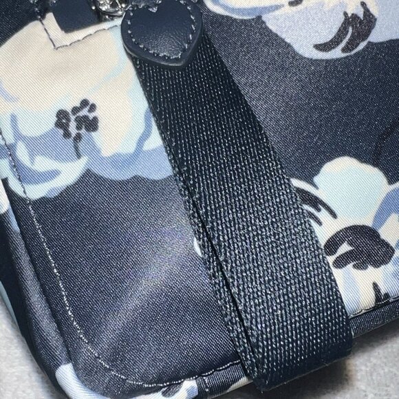 🌸 NWT Kate Spade Chelsea Regal Floral Crossbody + Coin Pouch — Navy - Picture 4 of 11